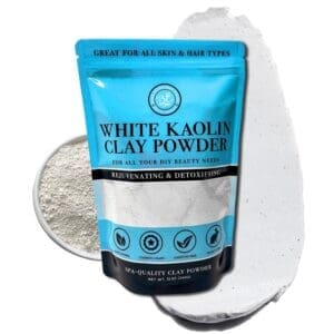 Kaolin Clay for beauty products and dry shampoo